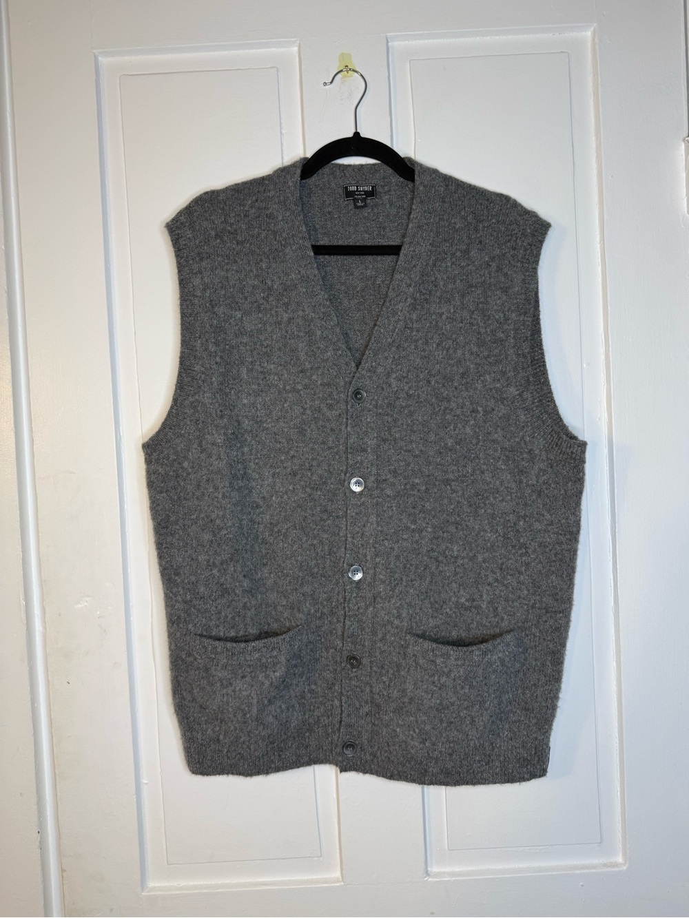 NWOT Todd Snyder 100% Wool Sweater Vest